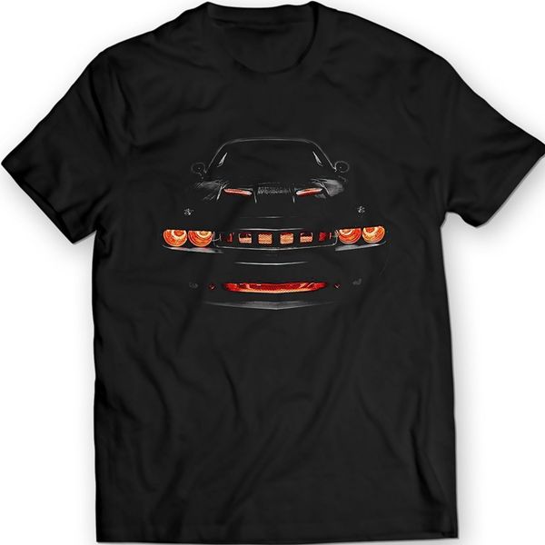 

2018 new fashion cotton t-shirt american car challenger r/t muscle car auto racings car t-shirt 100% cotton casual tee shirt
