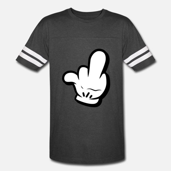 

comic middle finger t shirt men design 100% cotton s-xxxl kawaii interesting funny spring autumn natural shirt