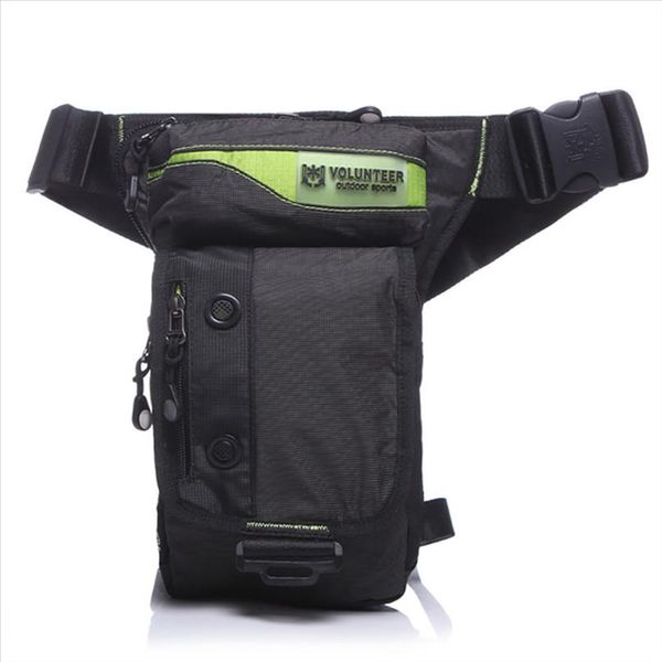 

men waterproof oxford military drop leg fanny bag motorcycle ride hip bum belt pouch male shoulder messenger waist pack bags
