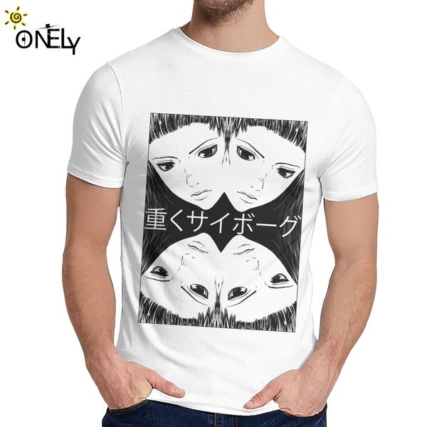 

boy t-shirt ghost in the shell slim popular round neck vintage t-shirt
