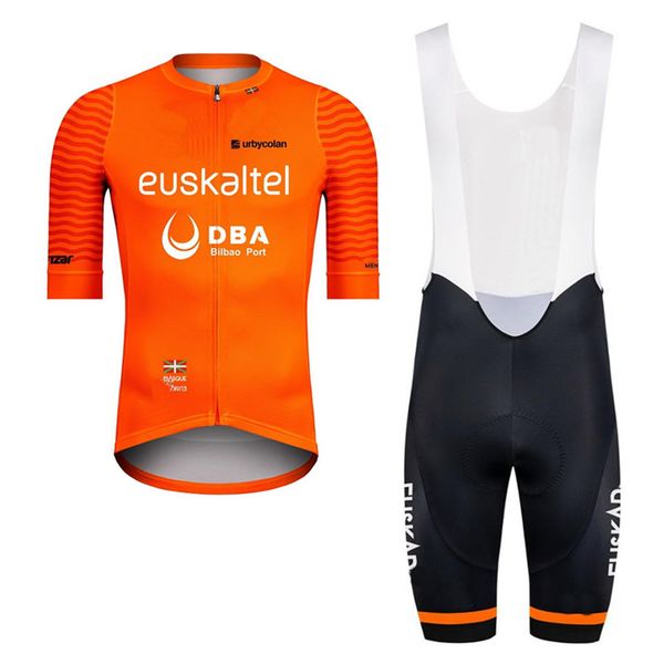 

europe euskadi men's short sleeve jersey sets euskalel uci the world pro team clothing ciclismo maillot bicycle clothes, Black;blue