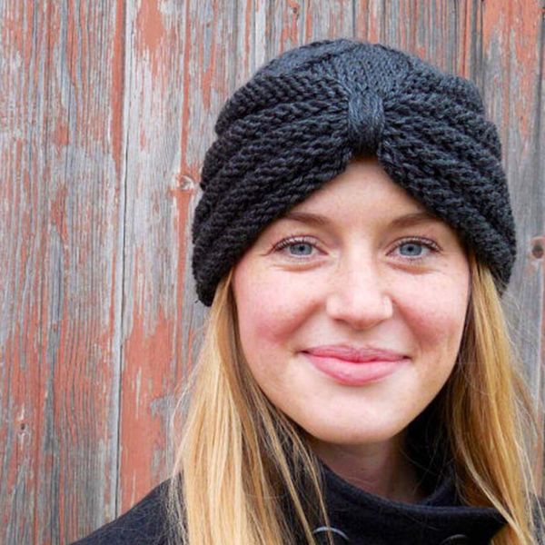 

2020 women new fashion knitted hat cap headdress india hat ladies hair accessories crochet turban women head wraps, Blue;gray