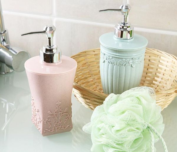 

lotion cosmetic accessories liquid press bathroom cream dispenser empty containers bottles shampoo soap bottle shower 400ml xhhair ewsge