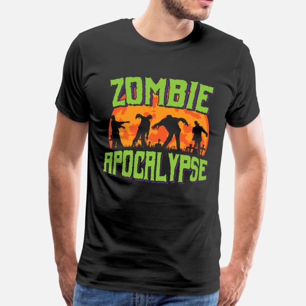 

zombie apocalypse хеллоуин костюм идея подарка t shirt men anti-wrinkle 100% хлопок o шеи gents anti-wrinkle юмор spring letter