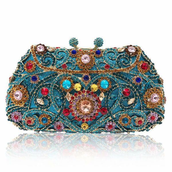 

new arrival party wedding ladies crossbody shoulder bags hollow out style women evening bags sequined wedding partys clutches