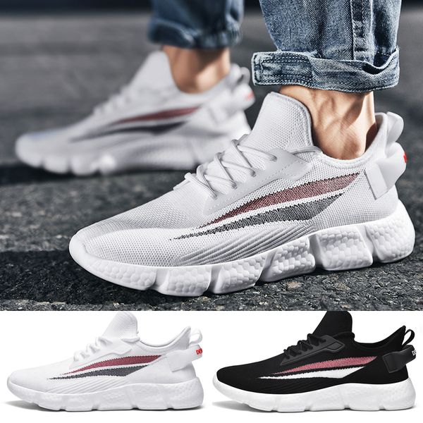 

men's casual shoes fashion breathable sneakers casual flat running sport shoes