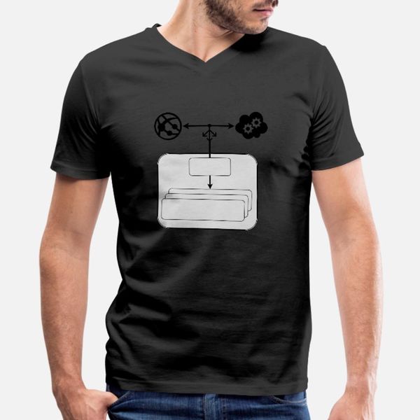 

internet graphic chart 02 t shirt men design tee shirt round collar basic solid loose breathable spring autumn pattern shirt