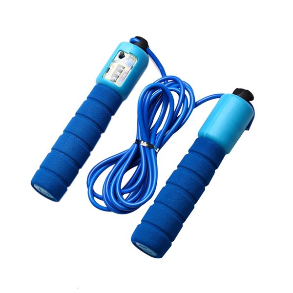 

multi-function sports sponge counting jump rope professional electronic counting jump rope pattern skipping fitness suitabl