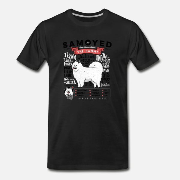 

samoyed the sammy t shirt men printed 100% cotton s-xxxl normal fitness new style summer style family shirt