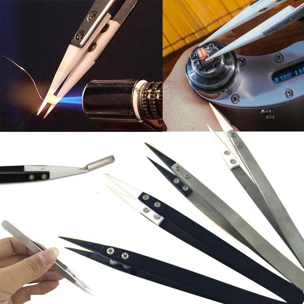

high temperature resistant ceramic tweezers anticorrosion tool high quality