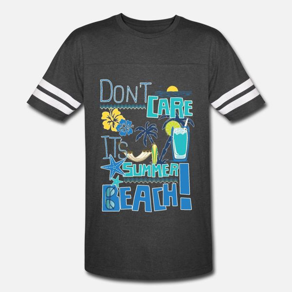 

don't care it's summer t shirt men customize tee shirt s-3xl formal sunlight funny spring standard shirt