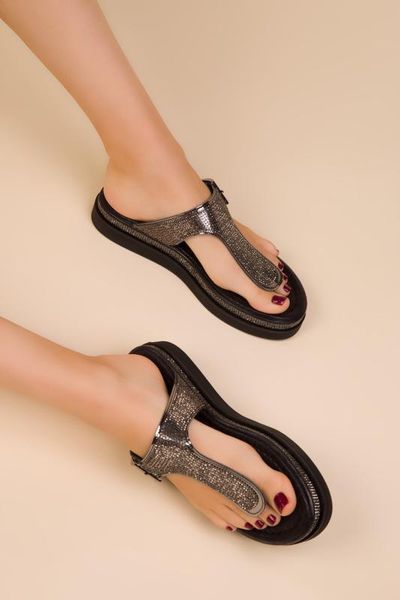 

soho the process women 's slippers 15038, Black