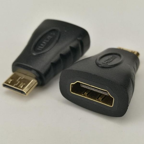 

new hdmi female to micro hdmi type d male adapter f/m converter connector hd tv camera 100pcs/lot