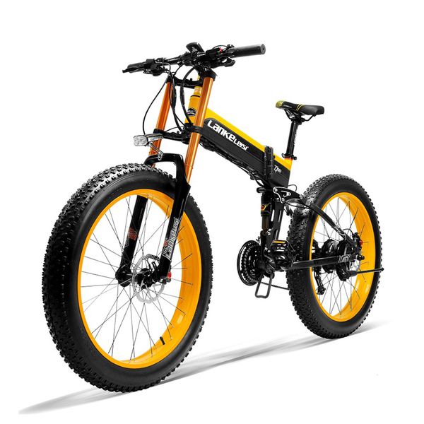 

lankeleisi 26'' 48v 1000w 14.5ah panasoni'c battery electric bicycle e bike, Silver;blue