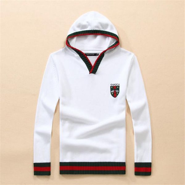 

mens women sweater luxury sweatshirt classic long sleeve brand mens hoodies sweater knit pullover brand blouse, White;black
