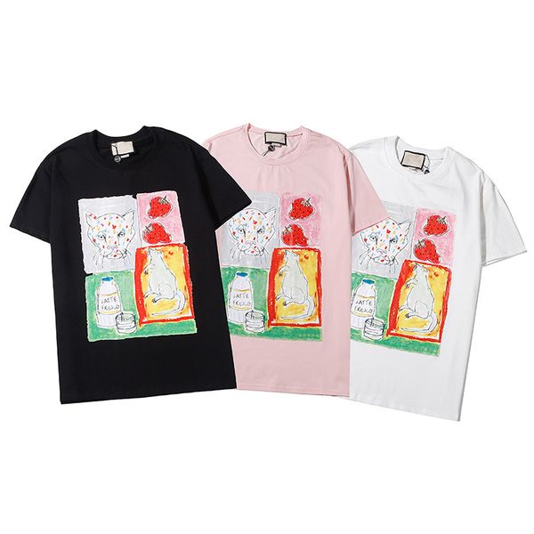 

women's & men's t-shirt 2020 new womens casual crew neck shirts fashion mens summer breathable tees 3 colors size s-2xl