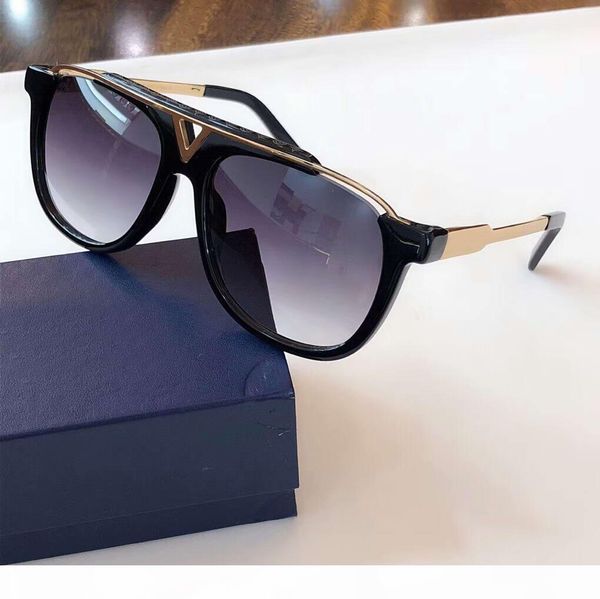 

metal gold black pilot sunglasses grey shaded lenses mens sun glasses designer sunglasses for men glasses with box, White;black