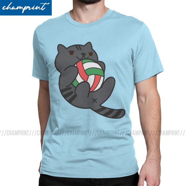 

men's haikyuu atsume - kuroo anime t shirt bokuto volleyball manga clothes novelty short sleeve crew neck tee shirt 5xl t-shirt