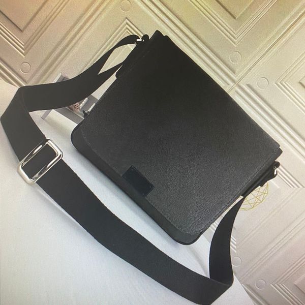 

district mm pm men messenger bag crossbody bags fashion classic leather man shoulder bags damier ebene graphite bag n41213