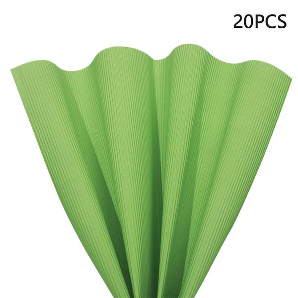 

20pcs diy crafts wedding decor corrugated paper party flower packaging easy cut