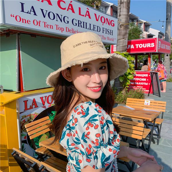 

panama retro hip hop cap female burrs bucket hats harajuku bucket hat fishing outdoor men's summer for fisherman hats women, Blue;gray