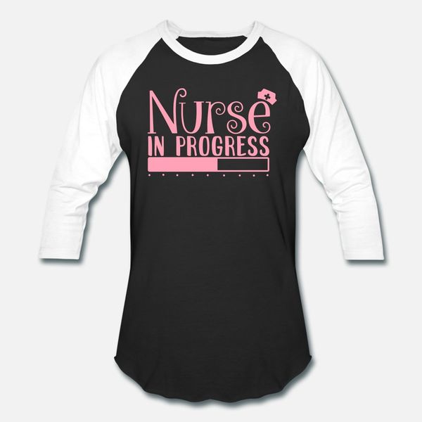 

nurse in progress nurse rn np lpn icu er t shirt men custom short sleeve s-xxxl clothing interesting building spring normal shirt
