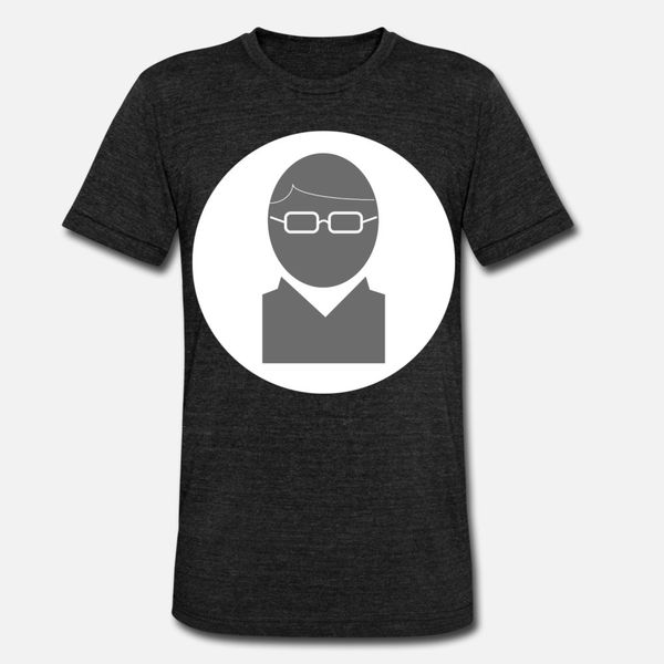

icon glasses hair part grey on white t shirt men designing 100% cotton size s-3xl letter crazy new fashion spring original shirt