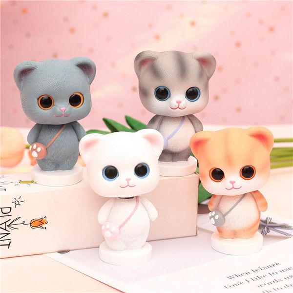 

lovely car ornaments bobblehead dog nodding puppy toys car dashboard decor for home auto interior ornament accessories