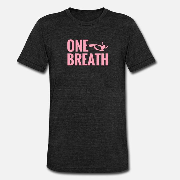 

one breath iving apnea t shirt men customize 100% cotton s-xxxl fit interesting humor summer leisure shirt