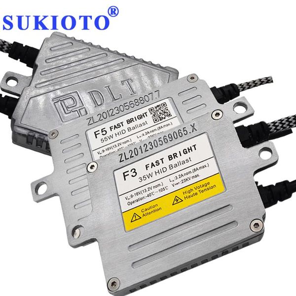

sukioto igniter xenon dlt ballast 55w f5t 35w f3t 70w f7t dlt xenon ignition blocks unit ballast for hid kit h11 yeaky h7