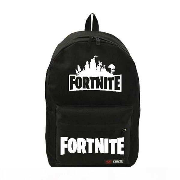 

new fashion fortnite backpack school bag for boys and girls harajuku schoolbags teenagers printing school canvas bagpack satchel