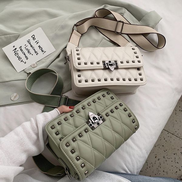 

brand original design handbag fashion bag 2020 new versatile broadband messenger bag fashion square