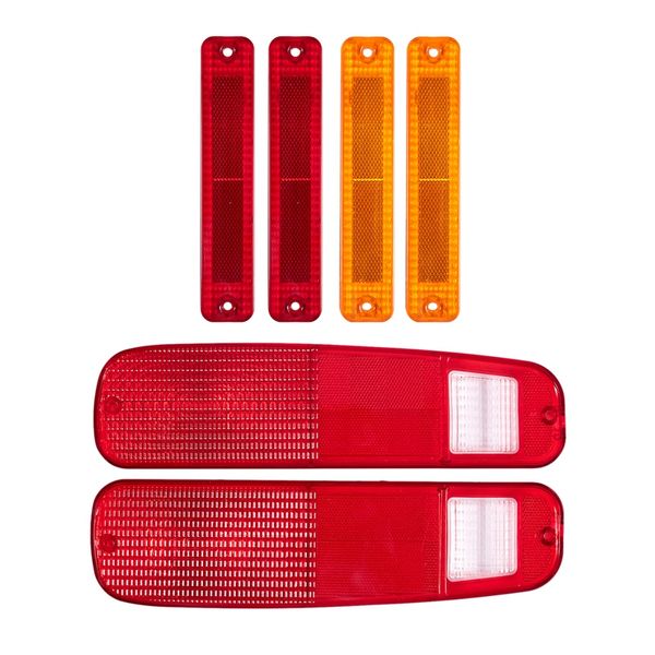 

6pcs tail lights and side fender kits for 73-79 f-150 f150 f250 truck 78-79 mustang