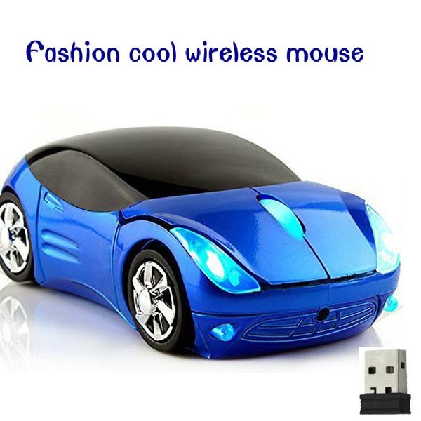 

mice 2.4ghz wireless optical computer mouse fashion super luxury car shaped game for pc lapportable