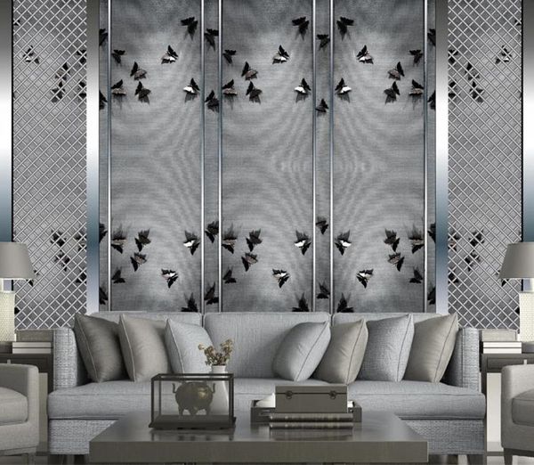 

modern stereo abstract butterfly p mural custom size 3d wallpaper for wall living room tv sofa background wall decor