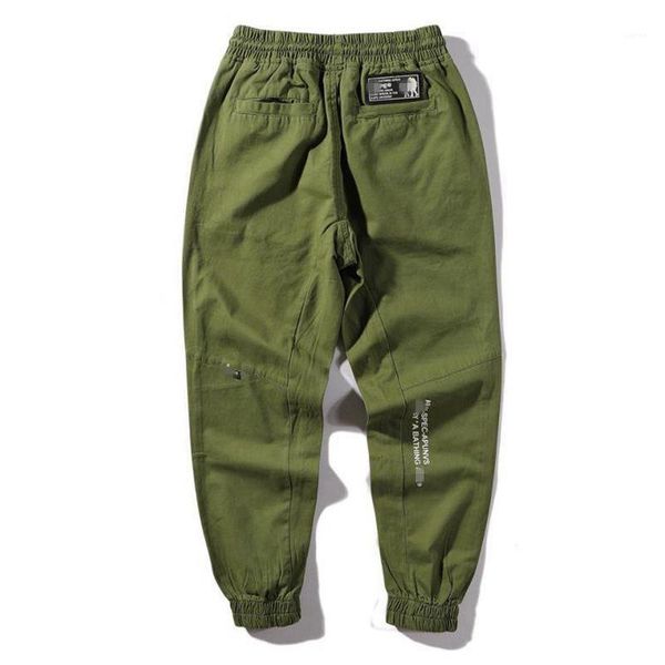 

trousers fashion zipper letters print pencil pants axxe mens camouflage pants spring japan washed long causal, Black