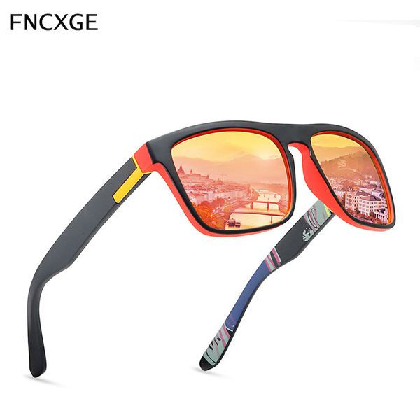 

2020 men's sunglasses polarized driving fishing outdoor sun glasses retro classic uv400 protection eyewear oculos masculino, White;black