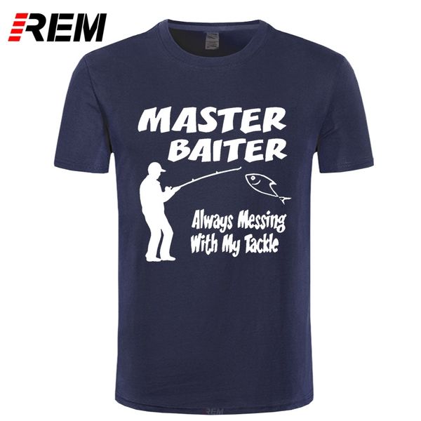 

rem master baiter funny fishing t shirt rude mens t shirt more size and colors