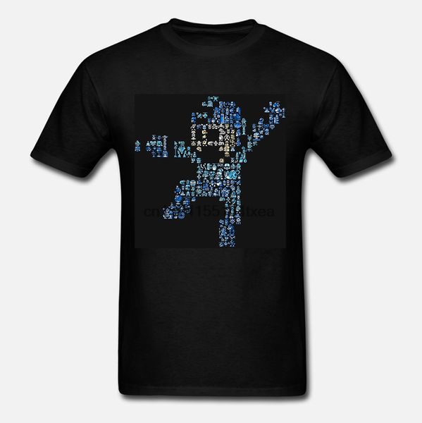 

men tshirt blue sprite bomber ver. 2 megaman t shirt women t-shirt tees top