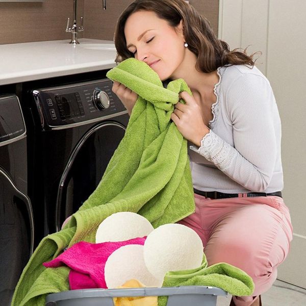 

for reusable washing 6cm laundry softener wool fabric dryer premium 6pcs machine balls natural shipping garden2010 nkhdc