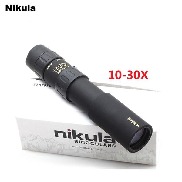 

cgjxsoriginal binoculars nikula 10 -30x25 zoom monocular telescope pocket binoculo hunting optical prism scope no tripod t19102
