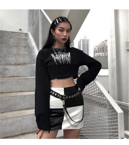 

street trendy ladies belts fashion black round hole decorative belts pants decorative hip-hop style punk style, Black;brown