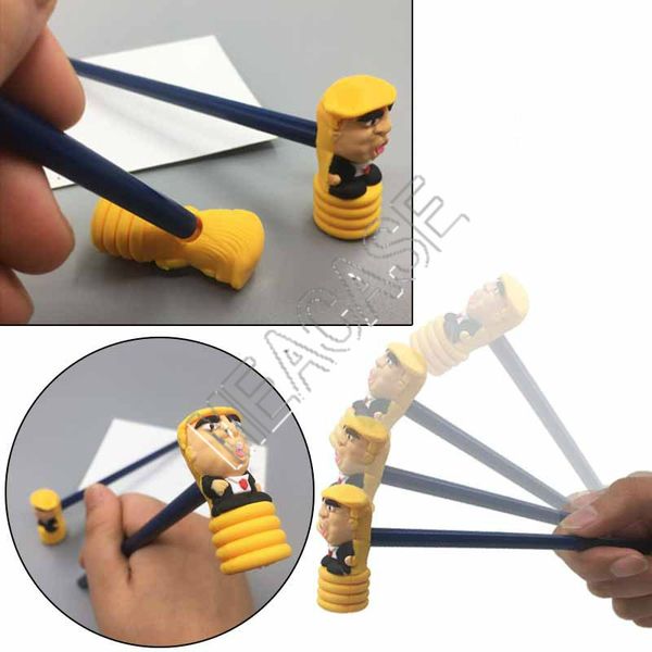 

donald trump hammers toys pencil pvc hammer 2 piece set designers novelty deskdisplay pencil holder noise maker pencil dolls d81707