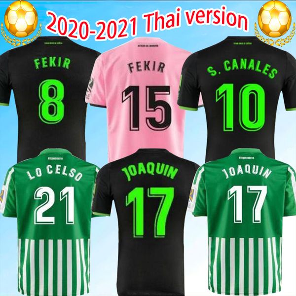 

thai quality real betis soccer jerseys 19 20 21 bartra joaquin canale 1998 retro jersey c.tello canales a.barragan fekir football shirt, Black;yellow