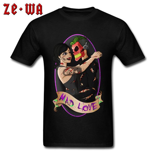 

mad love street t-shirt pure cotton o neck men shirt interesting film image tshirt for men april fool day
