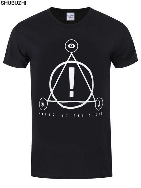 

panic at the disco icons men's black t-shirt