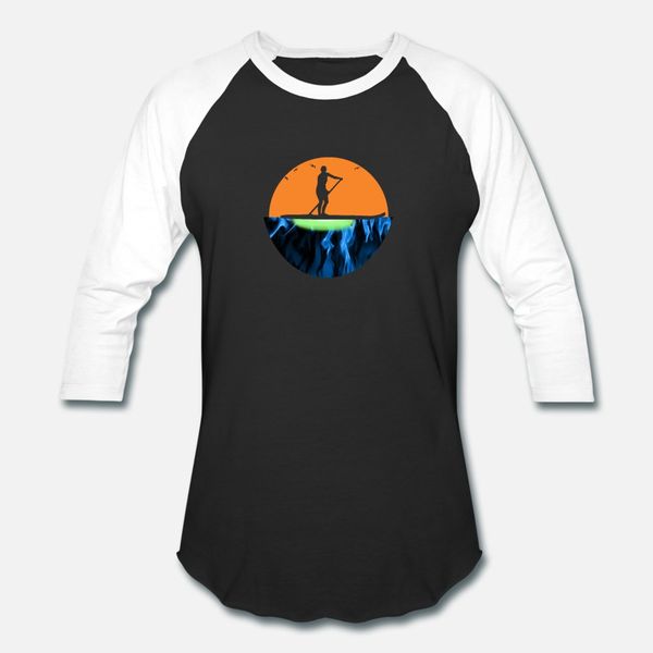 

sup stand up paddle surfing paddling sup led light t shirt men customized cotton o neck slim cute breathable spring formal shirt