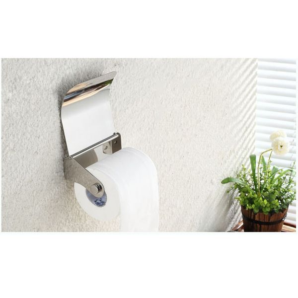 

paper holder wall mounted kitchen bathroom storage stainless steel organizer