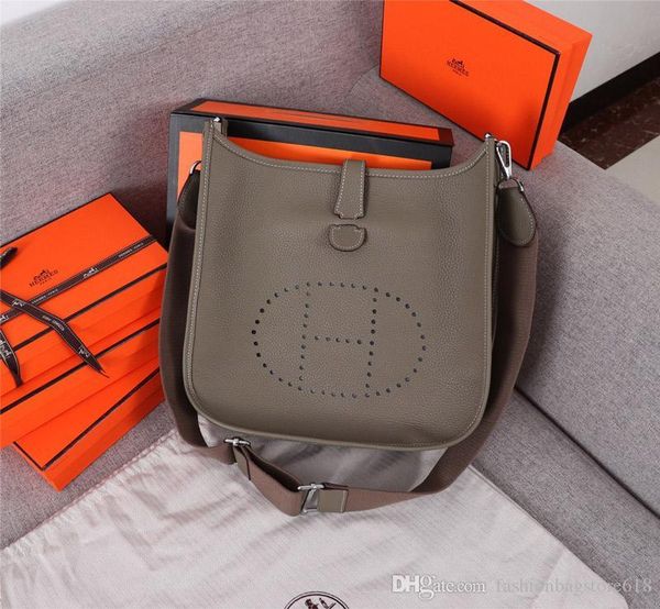 

designer messenger bag ladies handbag ladies s toe cap cowhide net red ins same hollow h-shaped buckle unis