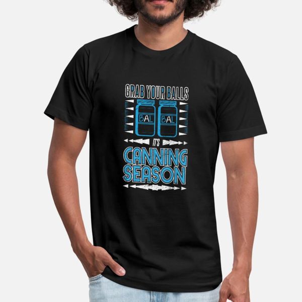 

grab your balls it's canning season vegetable t shirt men design short sleeve round neck slim anti-wrinkle funny summer natural shirt